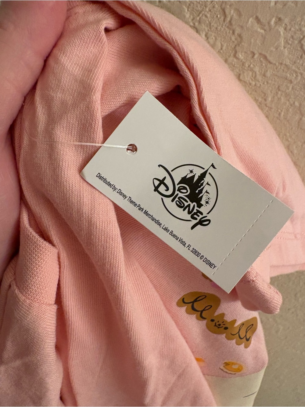 Walt Disney World Exclusive 'FA-BOO-LOUS' Pink Halloween Graphic Tee BRAND NEW! - Picture 3 of 6